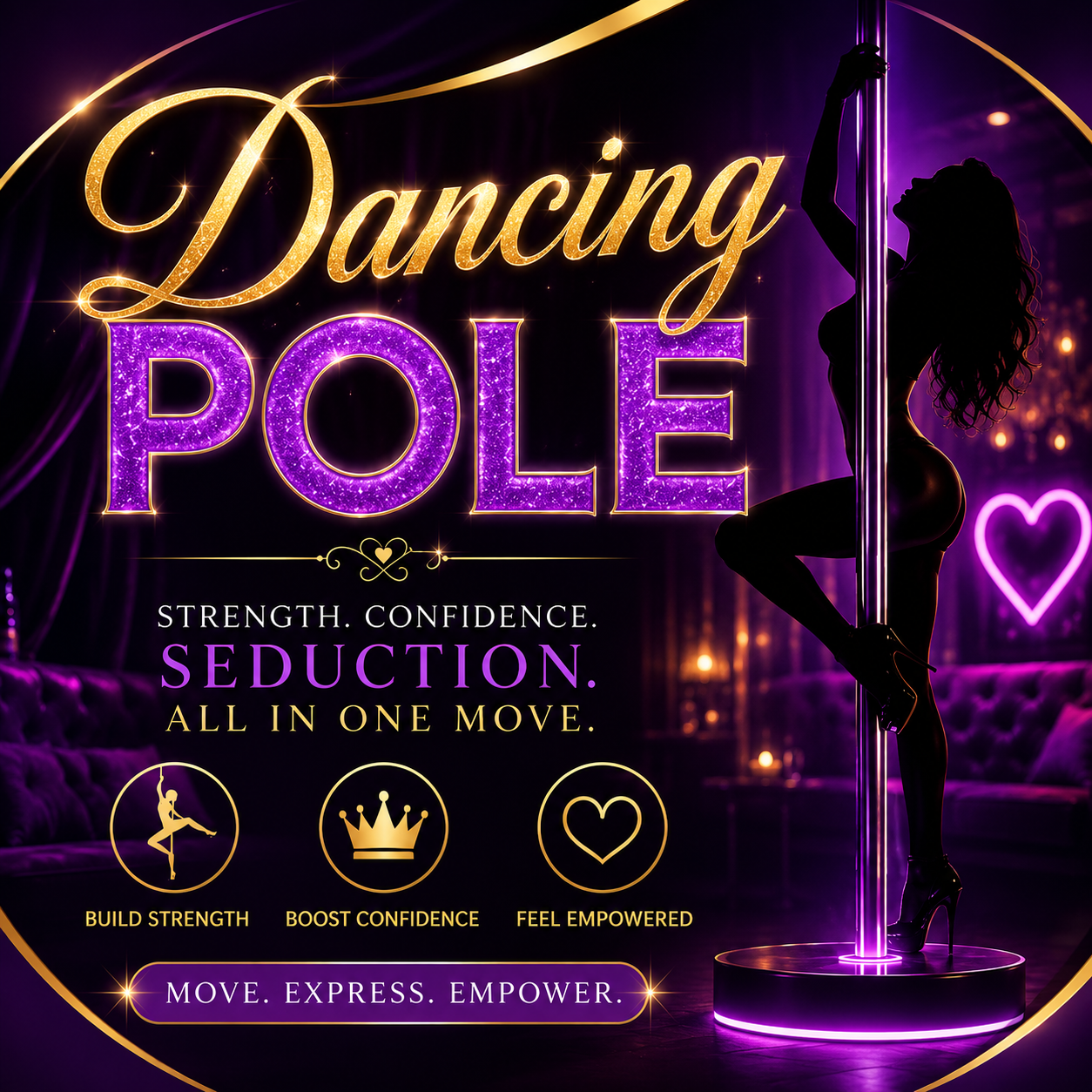 Adjustable Dancing Pole