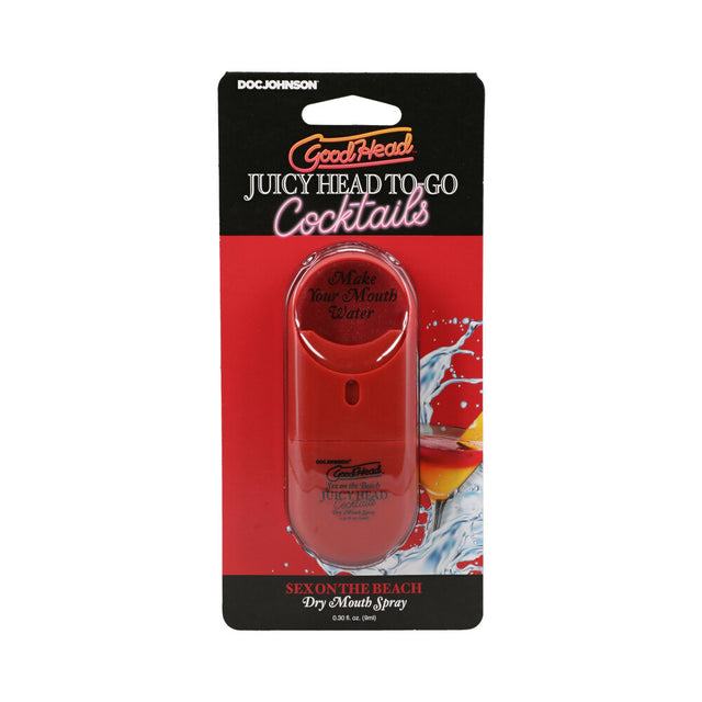 GoodHead Juicy Head Lemon Drop dry mouth spray to-go bottle