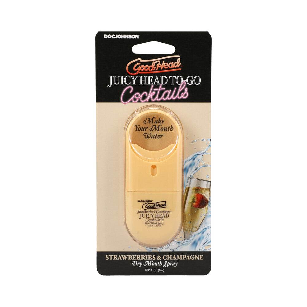 GoodHead Juicy Head Lemon Drop dry mouth spray to-go bottle